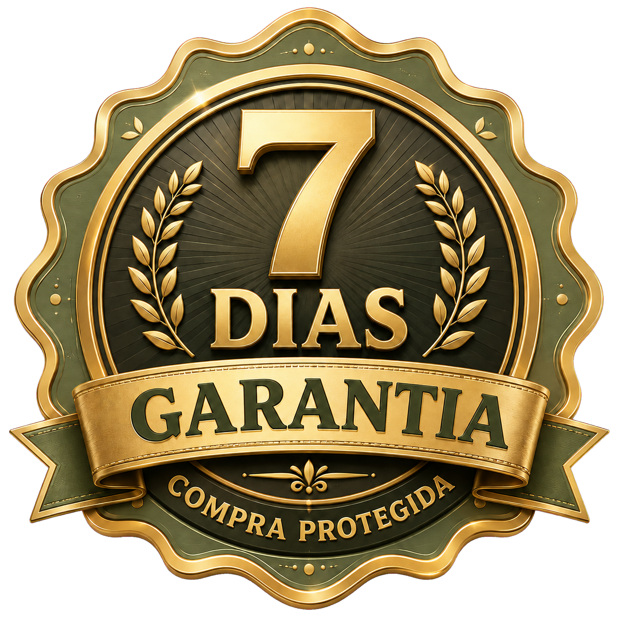 Garantia de 7 dias, compra protegida